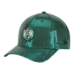 NBA Boston Celtics Women's Sequin M-Crown 9FORTY Adjustable Hat