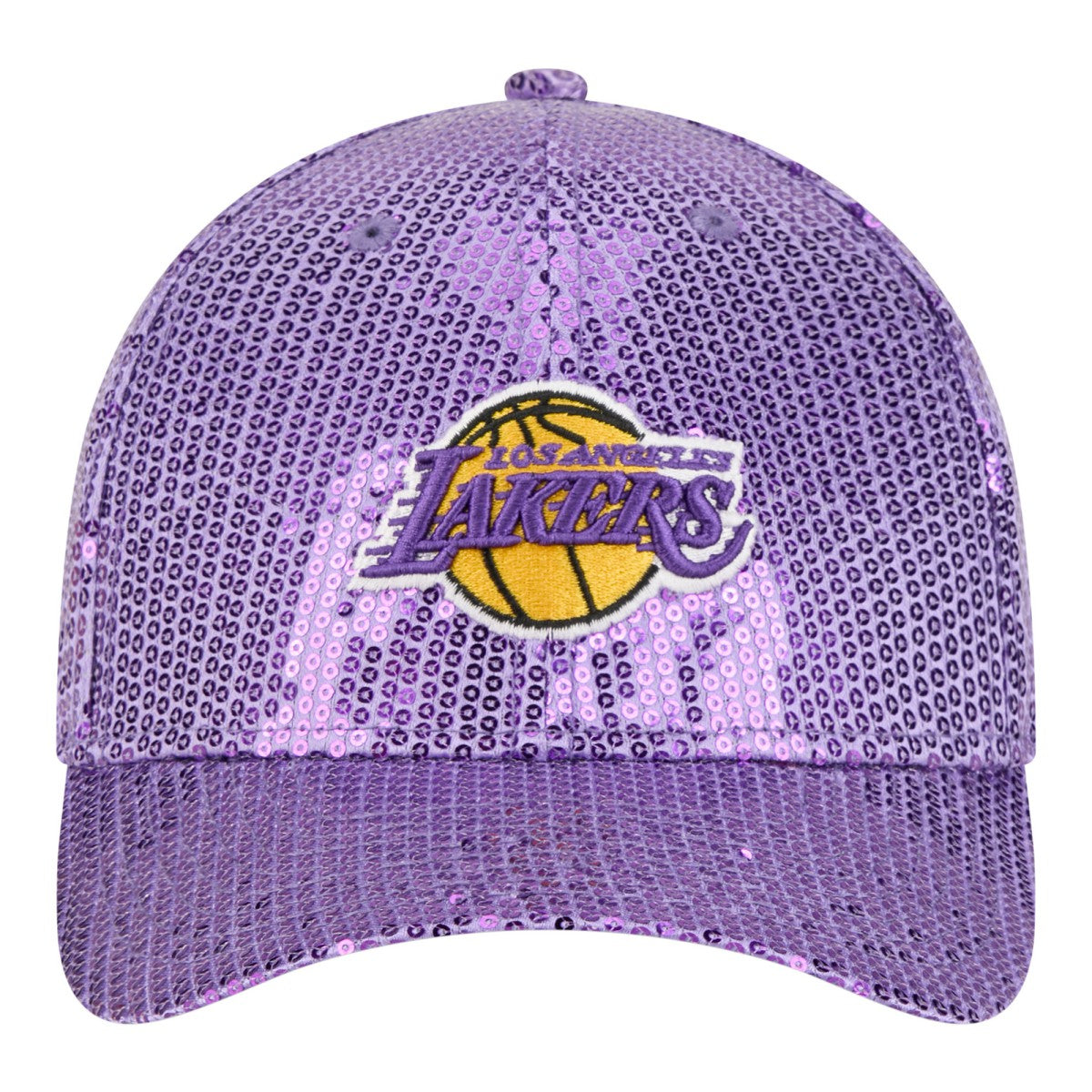 NBA Los Angeles Lakers Women's Sequin M-Crown 9FORTY Adjustable Hat