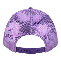 NBA Los Angeles Lakers Women's Sequin M-Crown 9FORTY Adjustable Hat