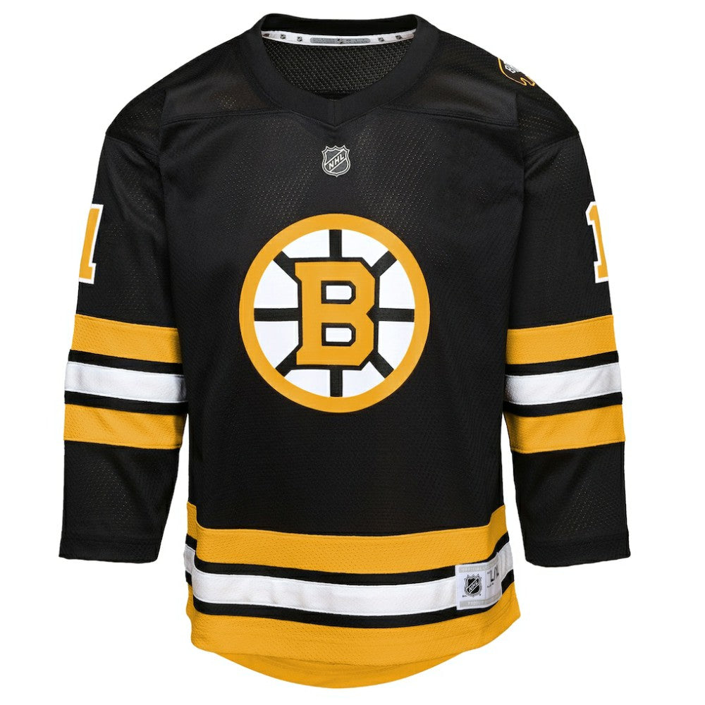 NHL Black Jeremy Swayman Boston Bruins Outerstuff Youth Home Replica Jersey