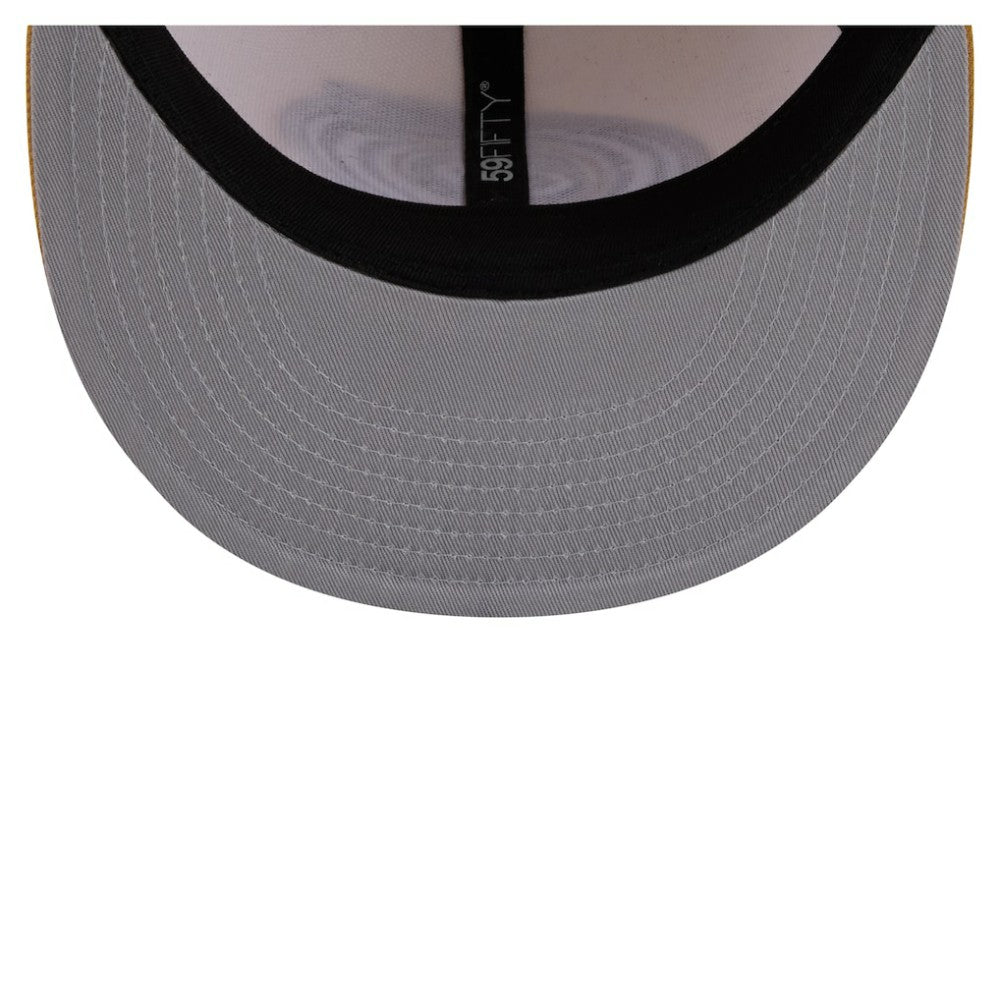 NHL Cream/Tan Carolina Hurricanes New Era Colorpack Two-Tone 59FIFTY Fitted Hat