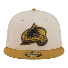 NHL Cream/Tan Colorado Avalanche New Era Colorpack Two-Tone 59FIFTY Fitted Hat