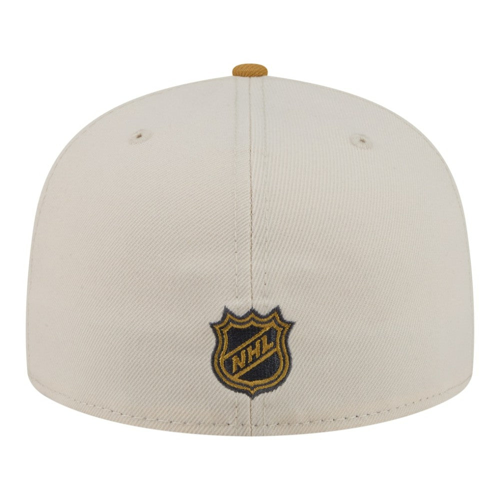 NHL Cream/Tan San Jose Sharks New Era Colorpack Two-Tone 59FIFTY Fitted Hat