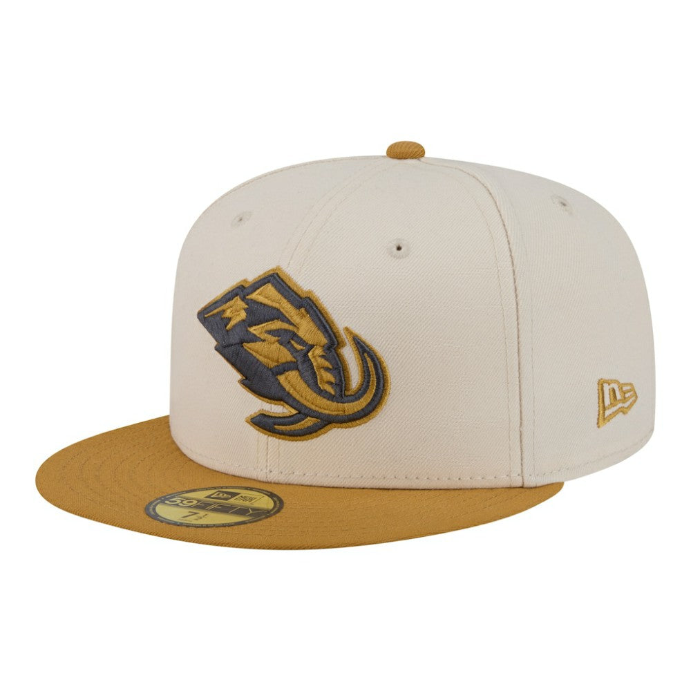 NHL Cream/Tan Utah Mammoth New Era Colorpack Two-Tone 59FIFTY Fitted Hat