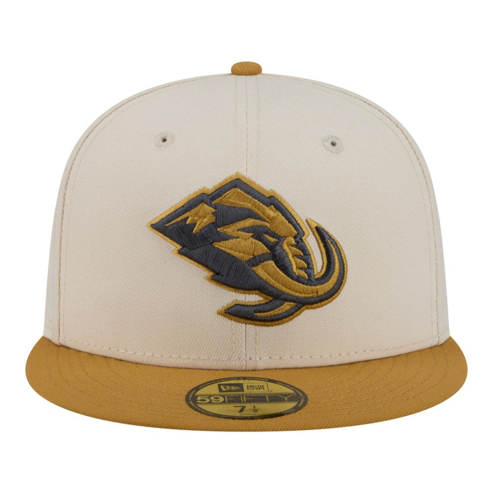 NHL Cream/Tan Utah Mammoth New Era Colorpack Two-Tone 59FIFTY Fitted Hat