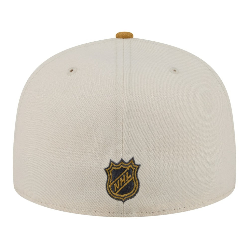 NHL Cream/Tan Washington Capitals New Era Colorpack Two-Tone 59FIFTY Fitted Hat