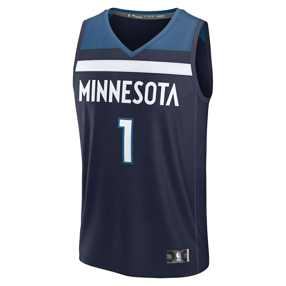 NBA Terrence Shannon Jr. Minnesota Timberwolves Fast Break Replica Jersey