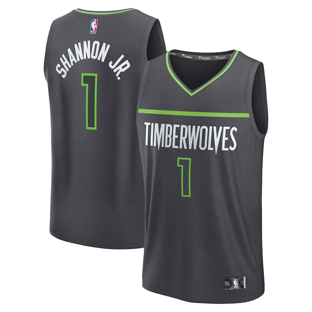 NBA Terrence Shannon Jr. Minnesota Timberwolves Fast Break Replica Jersey
