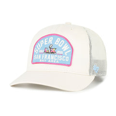 Super Bowl LX '47 Leland Adjustable Trucker Hat - New England Patriots