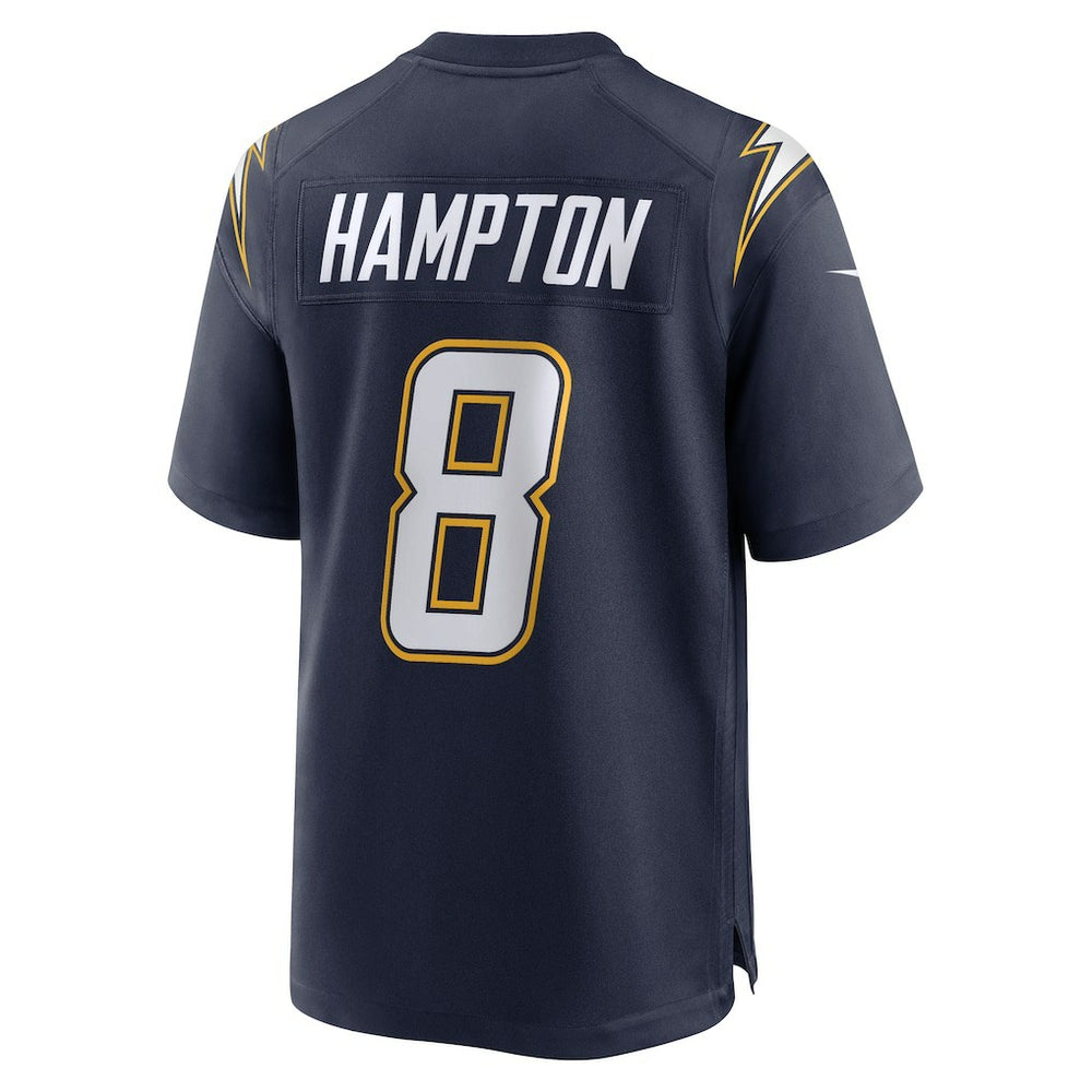 Omarion Hampton  Alternate Super Chargers Game Player Jersey - Los Angeles Chargers