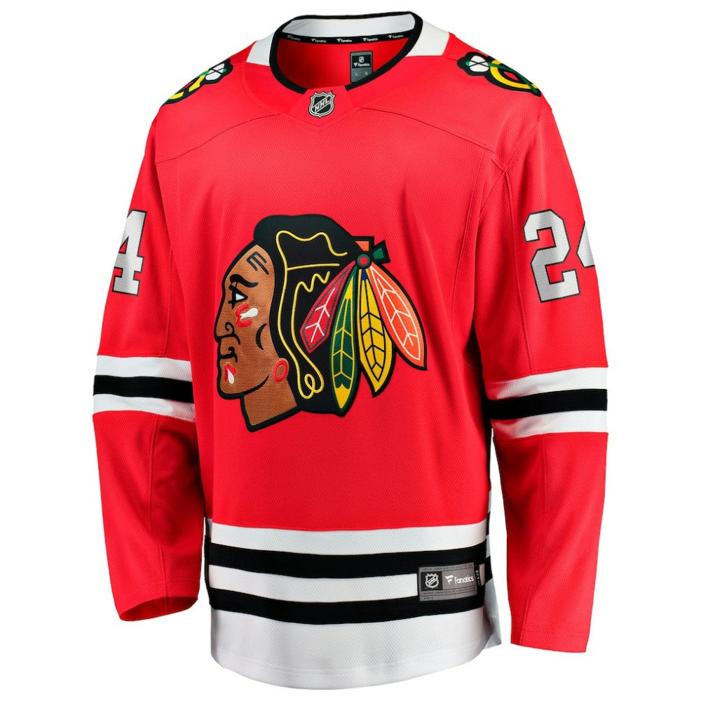 NHL Red Sam Lafferty Chicago Blackhawks Fanatics Home Breakaway Jersey