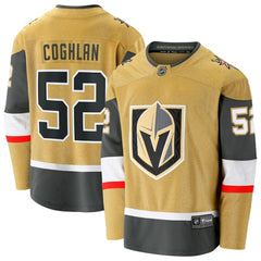 NHL Gold Dylan Coghlan Vegas Golden Knights Fanatics Home Breakaway Jersey