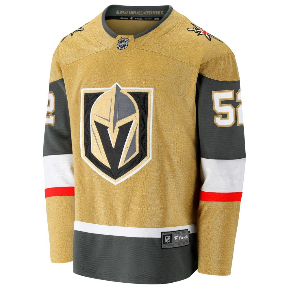 NHL Gold Dylan Coghlan Vegas Golden Knights Fanatics Home Breakaway Jersey