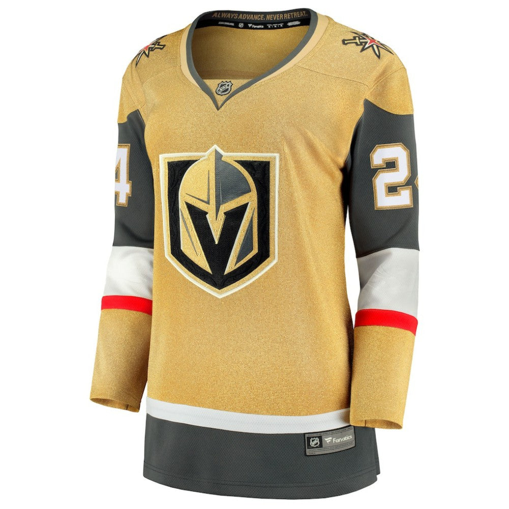NHL Gold Jaycob Megna Vegas Golden Knights Fanatics Women's Home Breakaway Jersey