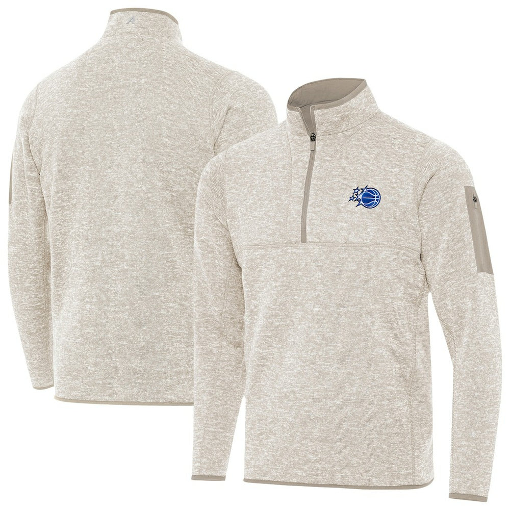 NBA Orlando Magic Antigua New Logo Fortune Quarter-Zip Pullover Jacket