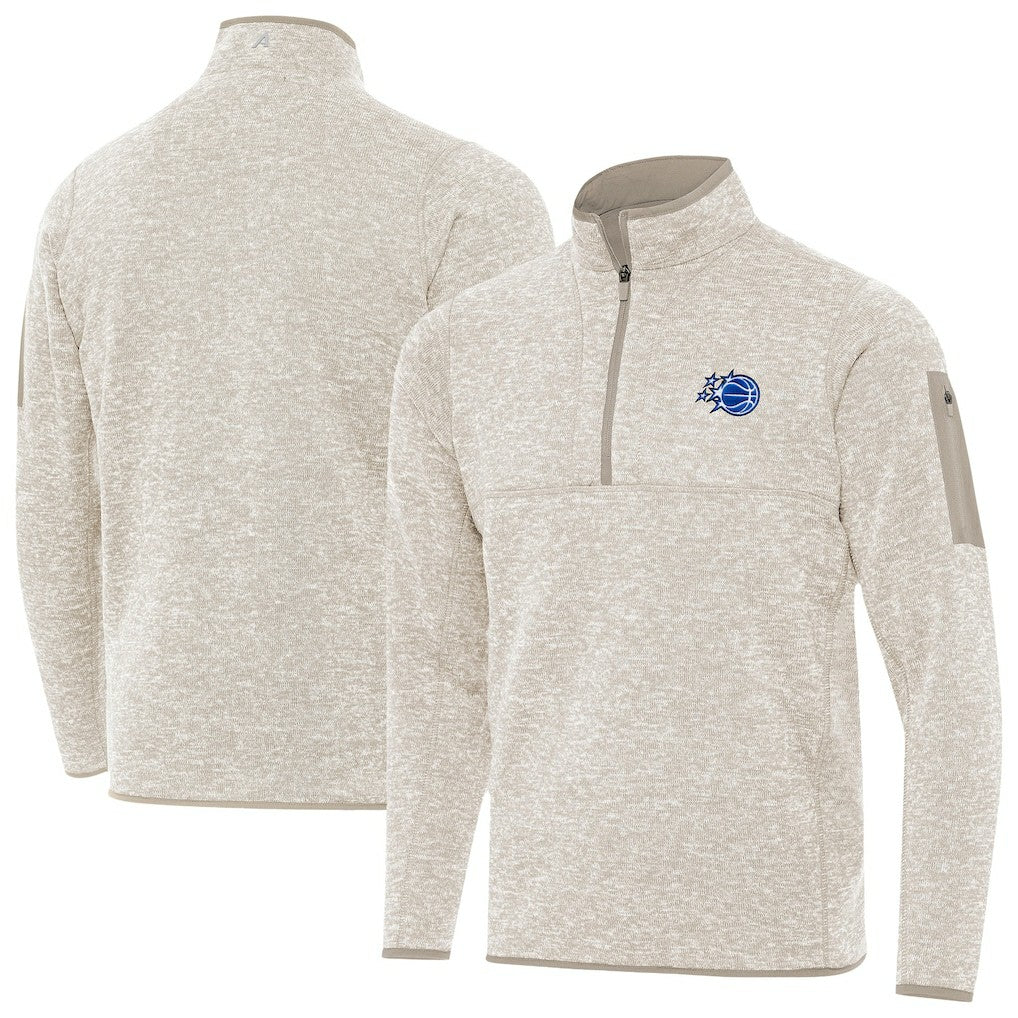 NBA Orlando Magic Antigua New Logo Fortune Quarter-Zip Pullover Jacket