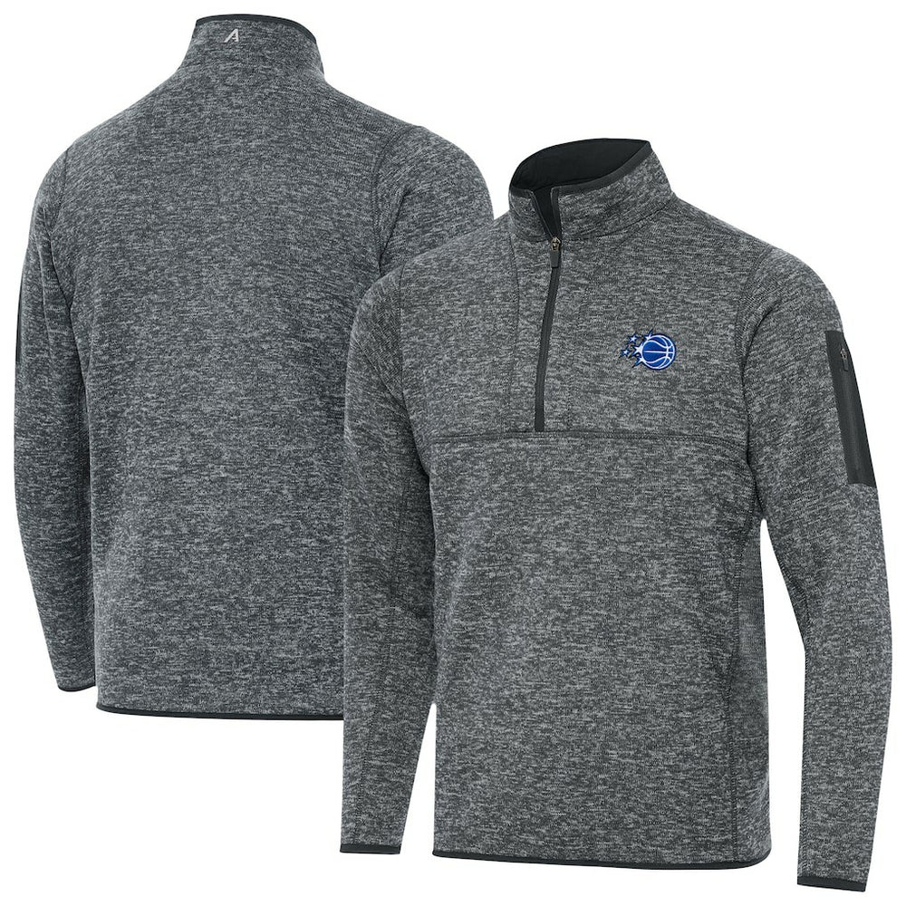 NBA Orlando Magic Antigua New Logo Fortune Quarter-Zip Pullover Jacket