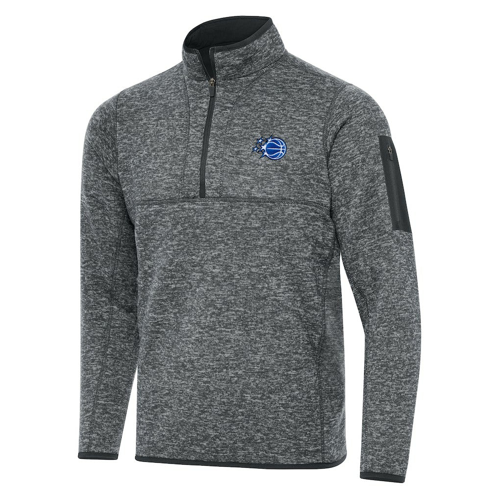 NBA Orlando Magic Antigua New Logo Fortune Quarter-Zip Pullover Jacket