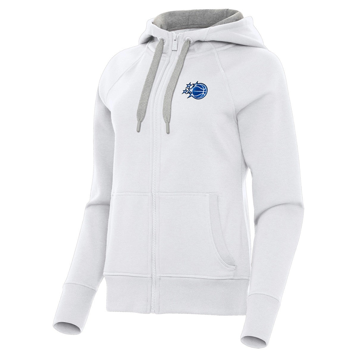 NBA Orlando Magic Antigua Women's New Logo Victory Full-Zip Hooded Sweatshirt