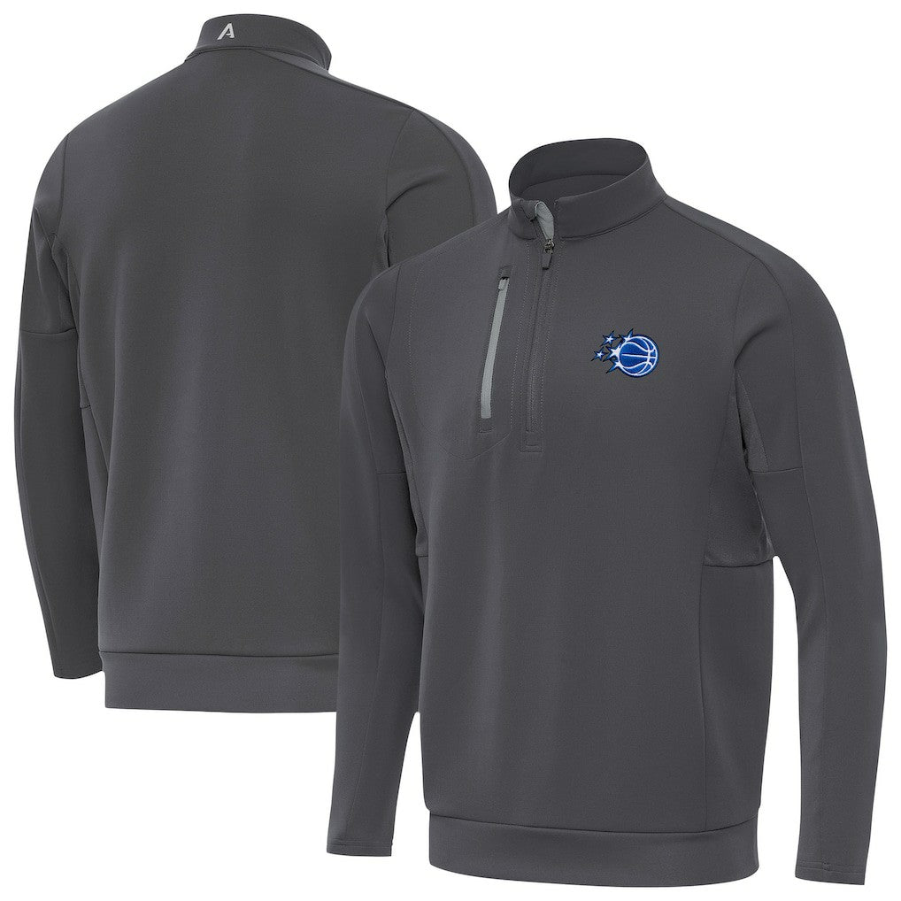 NBA Orlando Magic Antigua New Logo Generation Quarter-Zip Pullover Top