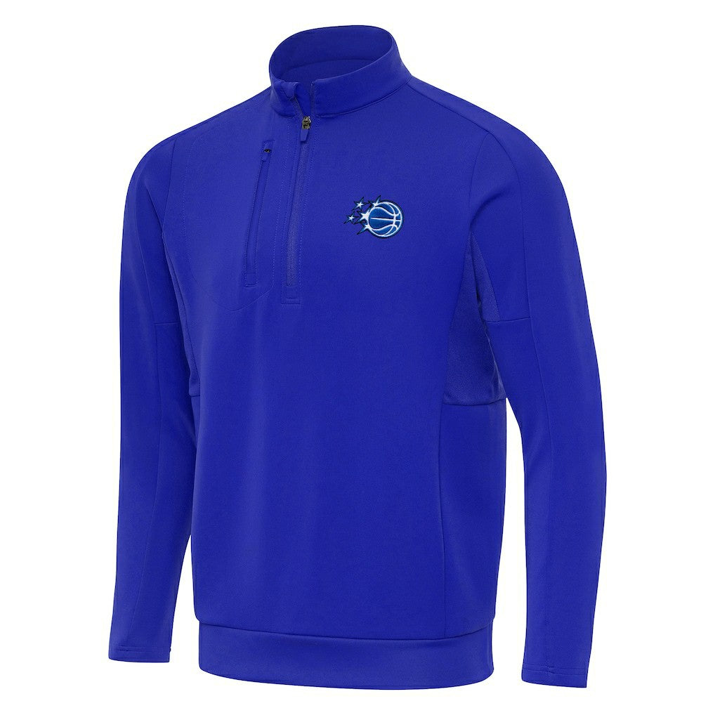 NBA Orlando Magic Antigua New Logo Generation Quarter-Zip Pullover Top