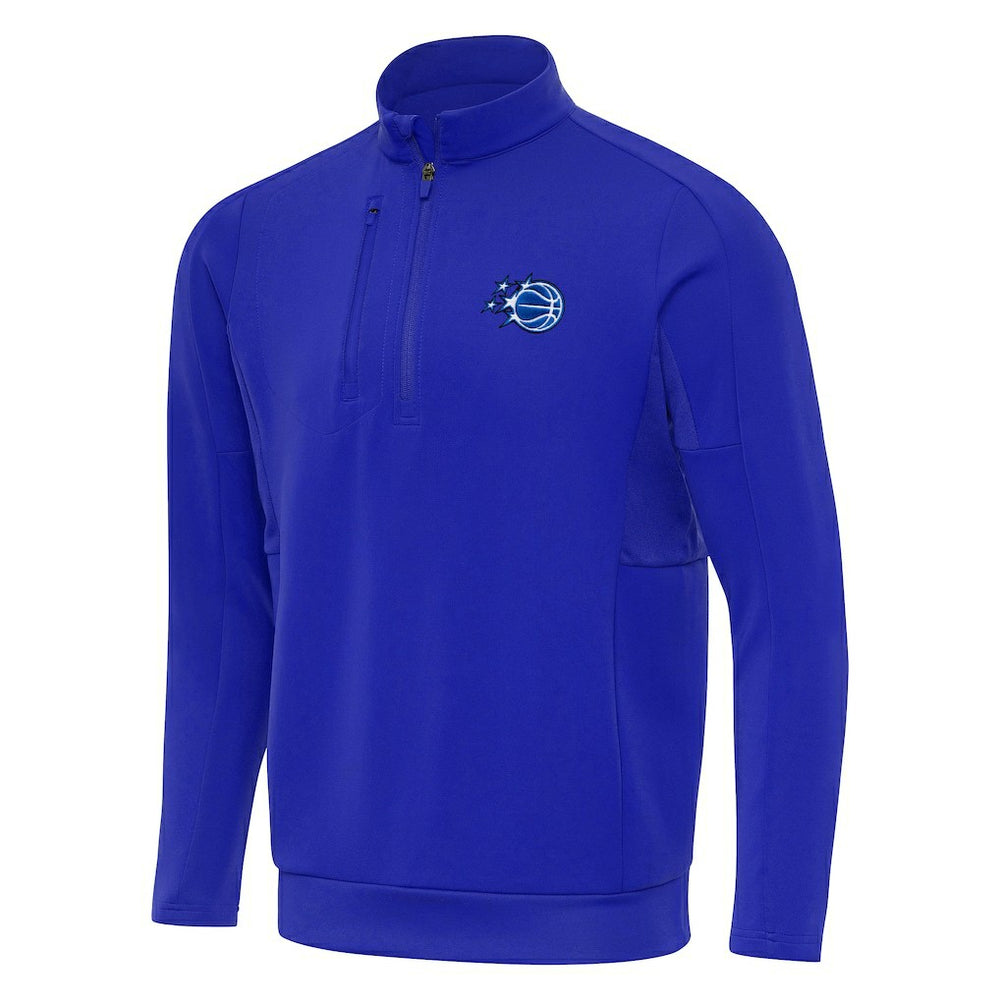 NBA Orlando Magic Antigua New Logo Generation Quarter-Zip Pullover Top