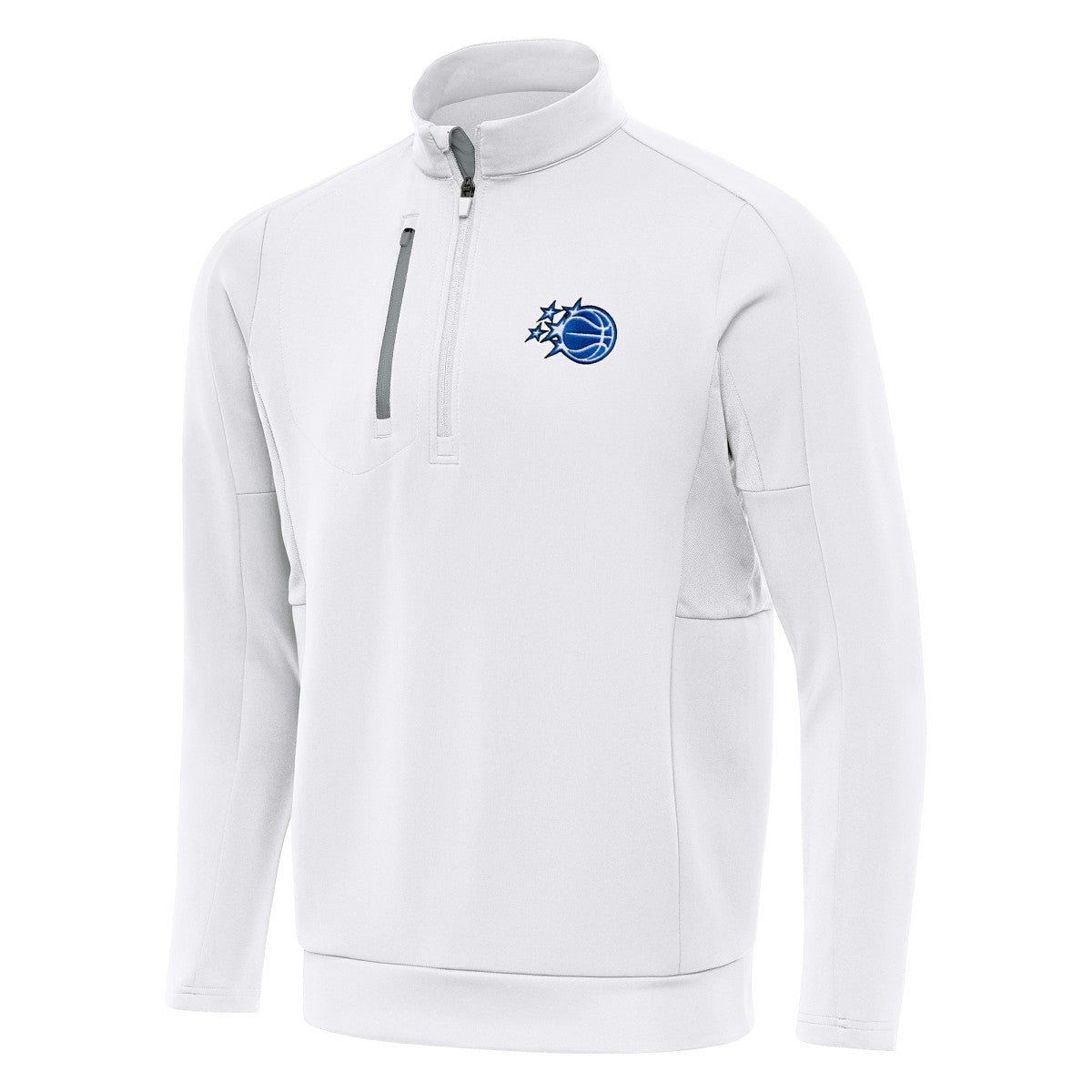 NBA Orlando Magic Antigua New Logo Generation Quarter-Zip Pullover Top