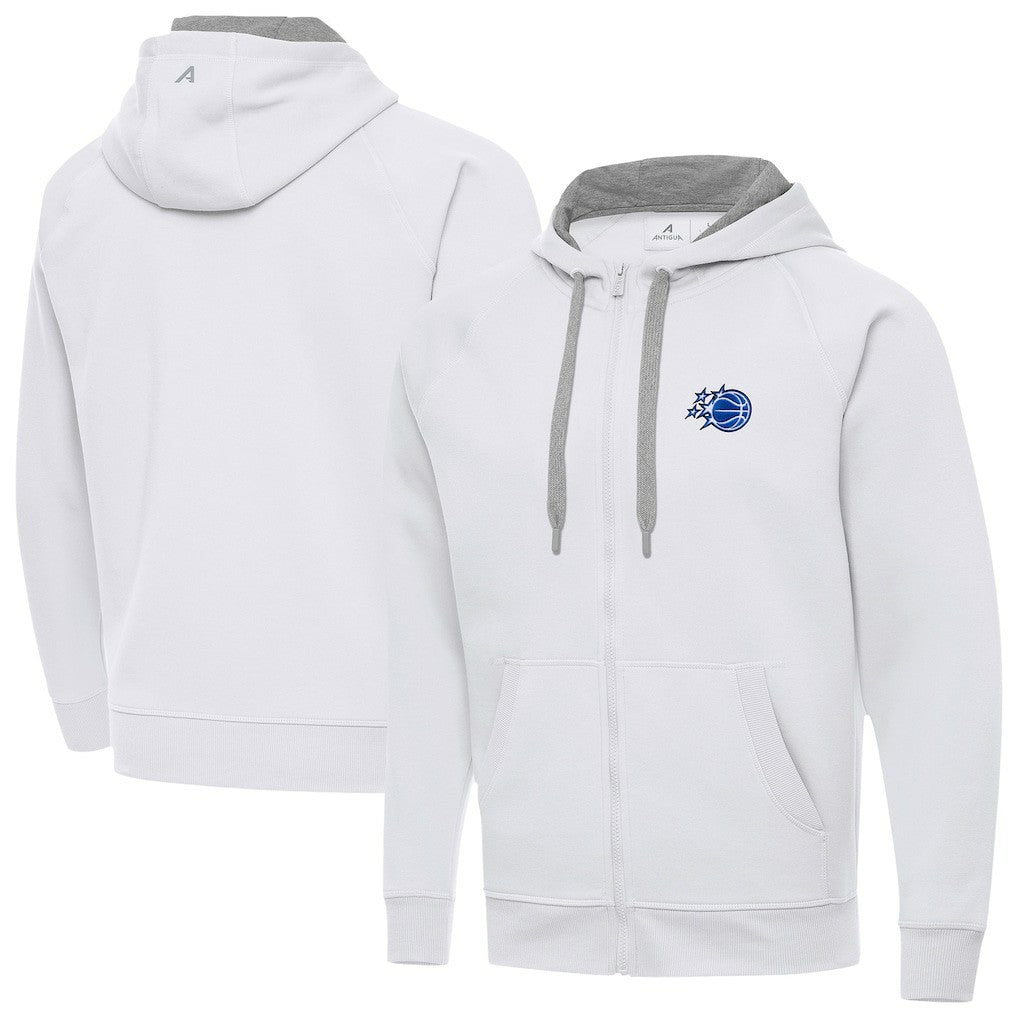 NBA Orlando Magic Antigua New Logo Tall Victory Full-Zip Hooded Sweatshirt