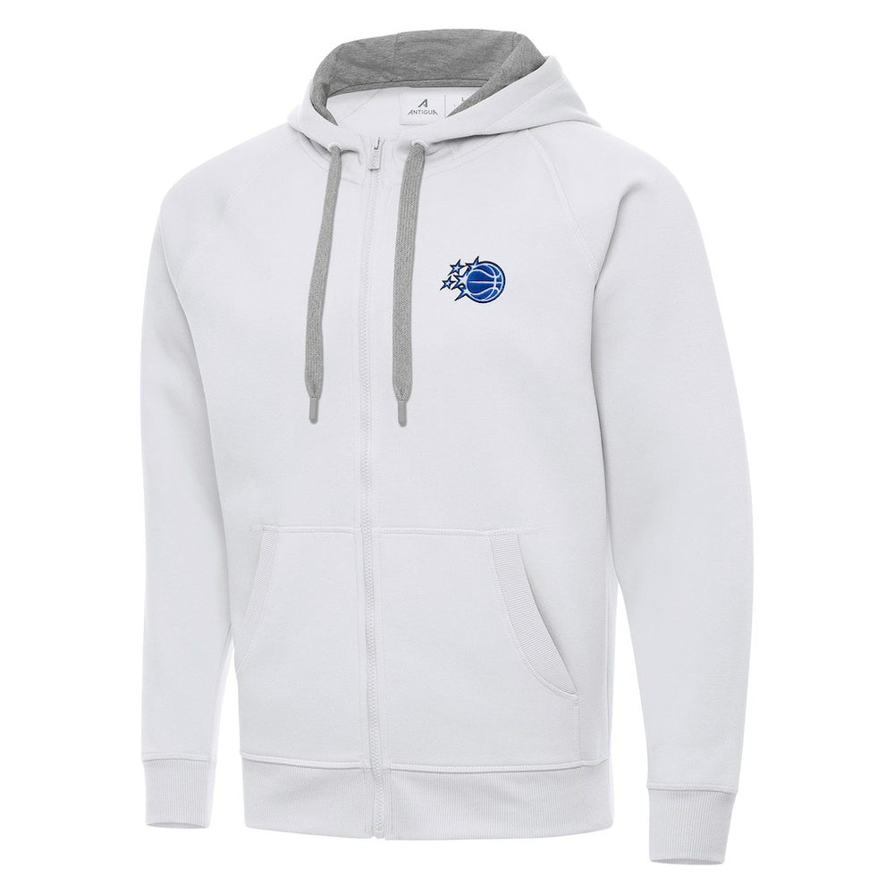 NBA Orlando Magic Antigua New Logo Tall Victory Full-Zip Hooded Sweatshirt