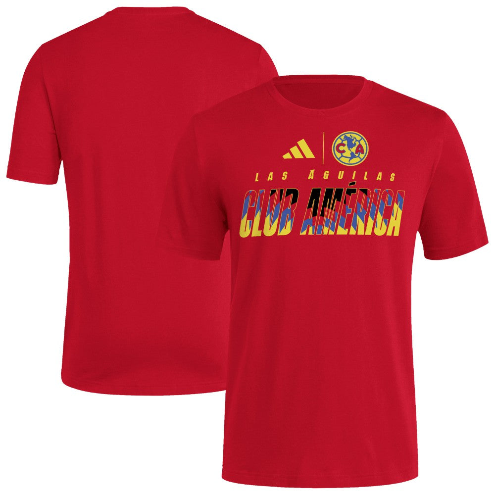 Club America Leagues Cup T-Shirt - Adidas Red