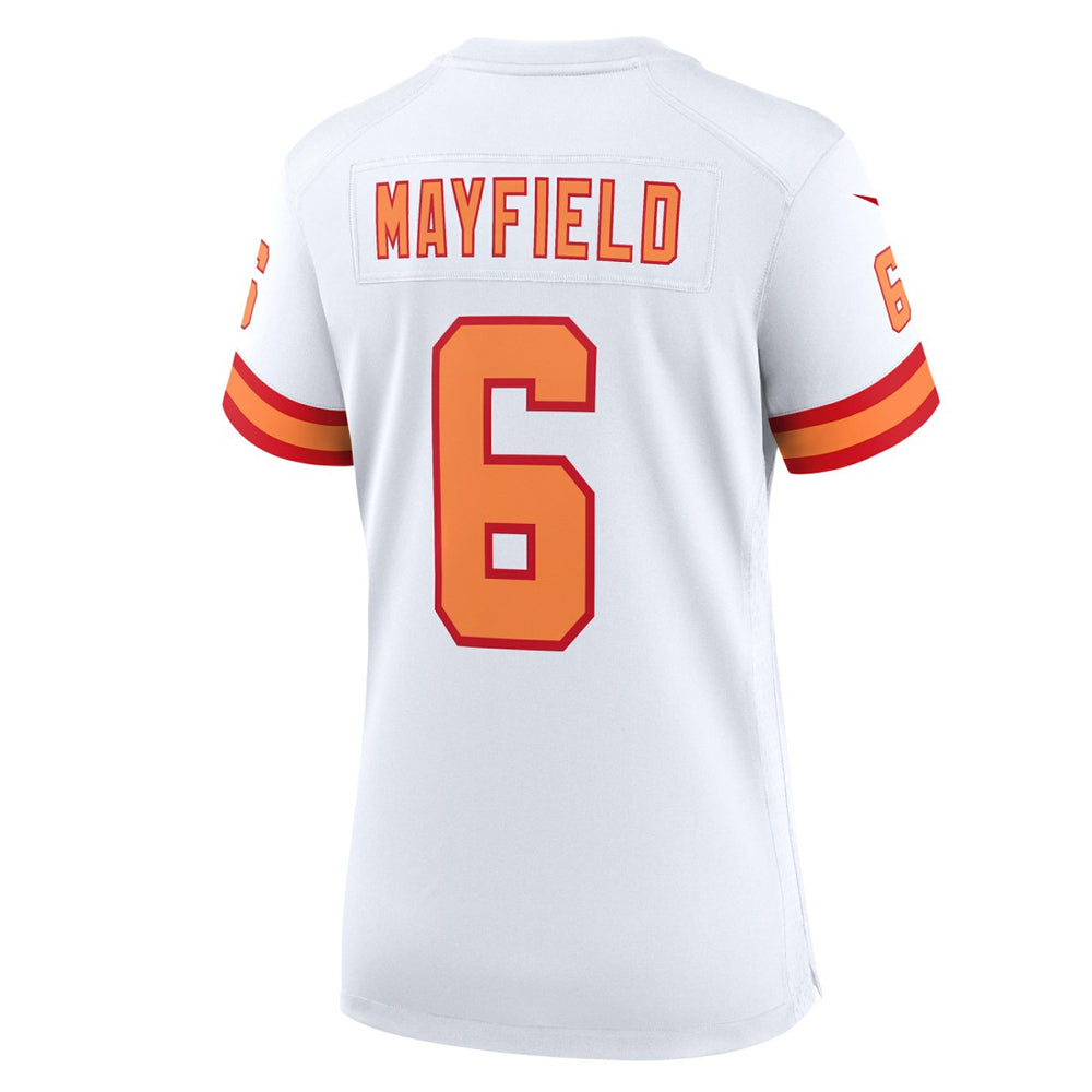 Baker Mayfield '76  Women's 50th Season Game Jersey - Tampa Bay Buccaneers