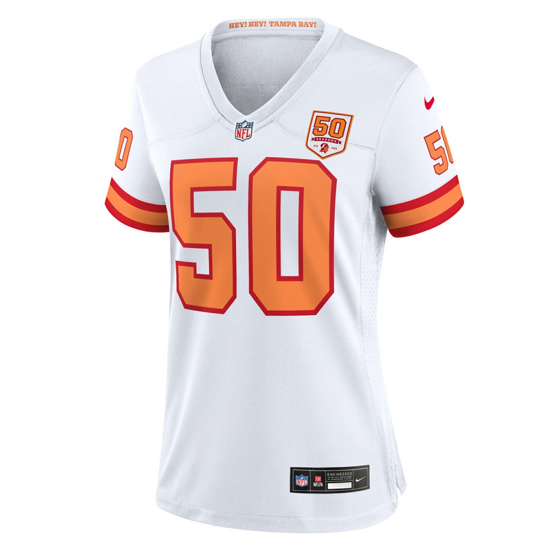 Vita Vea '76  Women's 50th Season Game Jersey - Tampa Bay Buccaneers