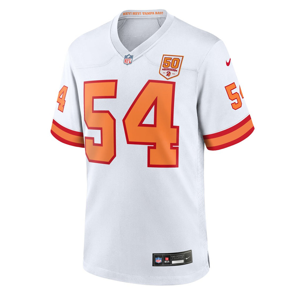 Lavonte David '76  50th Season Game Jersey - Tampa Bay Buccaneers