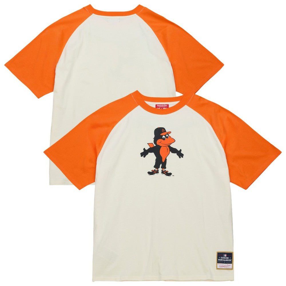 MLB Baltimore Orioles Mitchell & Ness Women's Boyfriend Raglan T-Shirt