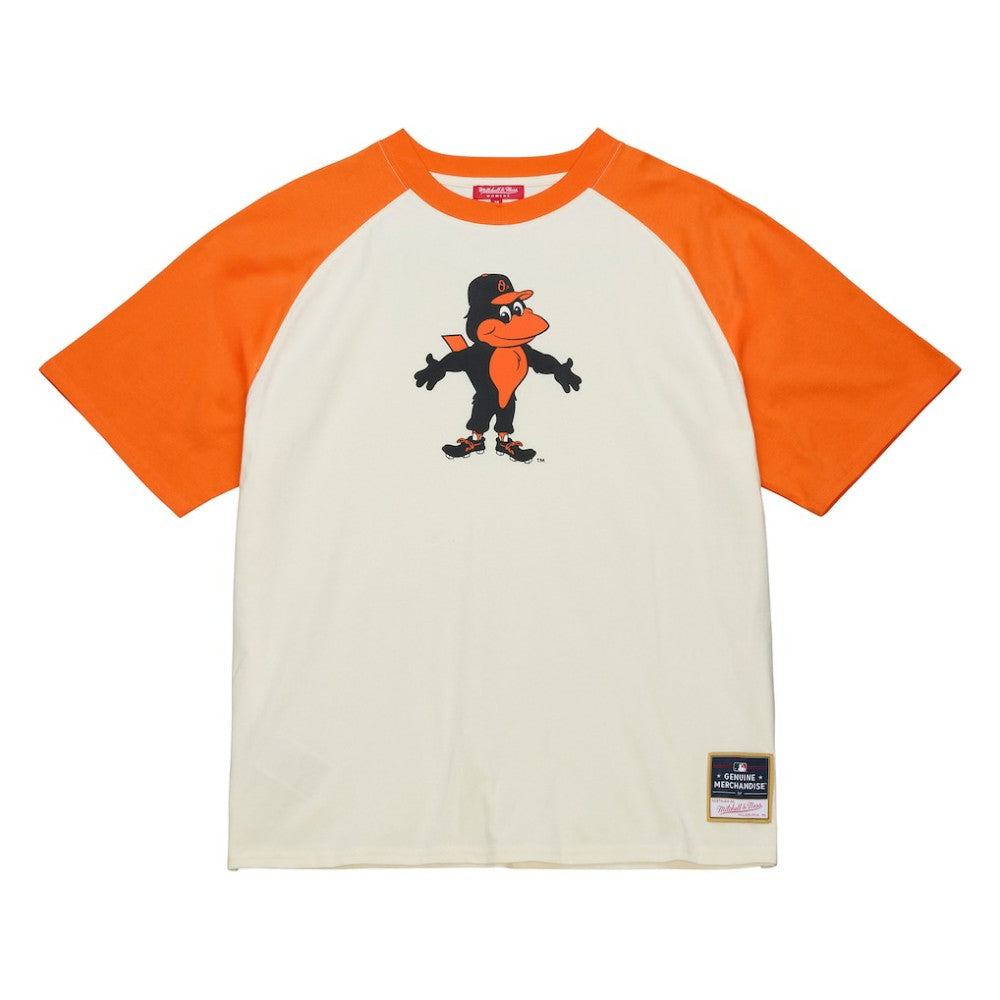 MLB Baltimore Orioles Mitchell & Ness Women's Boyfriend Raglan T-Shirt