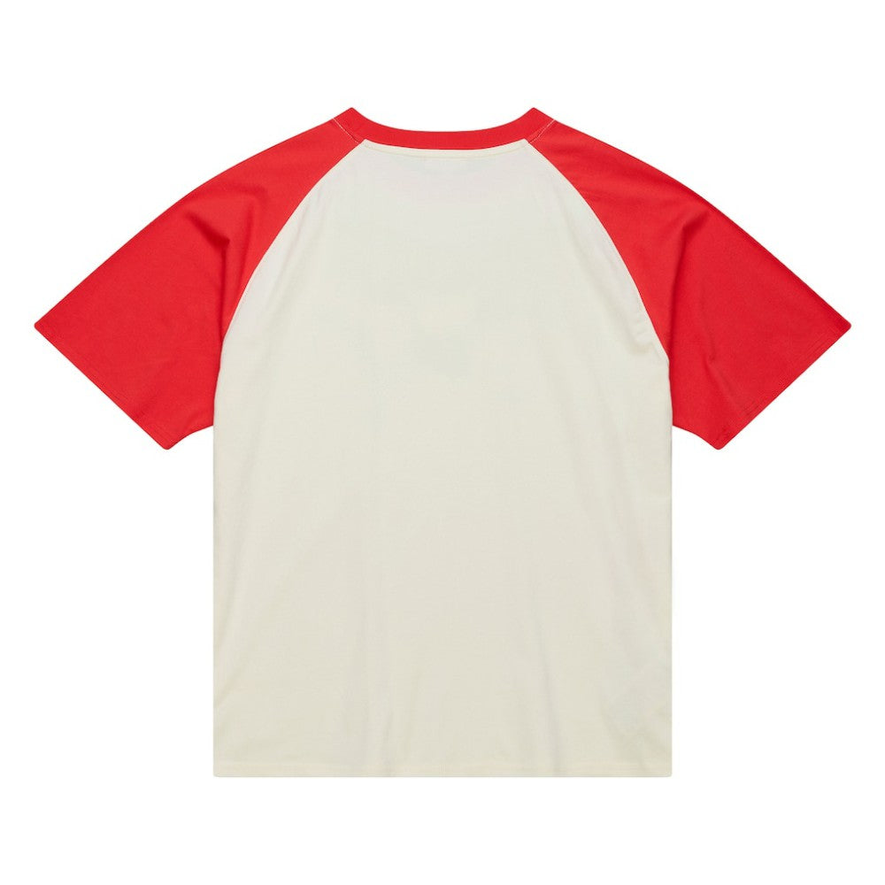 MLB Boston Red Sox Mitchell & Ness Women's Boyfriend Raglan T-Shirt