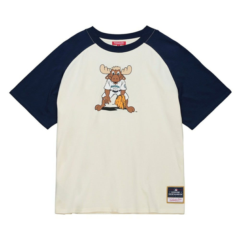 MLB Seattle Mariners Mitchell & Ness Women's Boyfriend Raglan T-Shirt