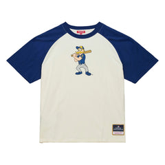MLB Milwaukee Brewers Mitchell & Ness Women's Boyfriend Raglan T-Shirt