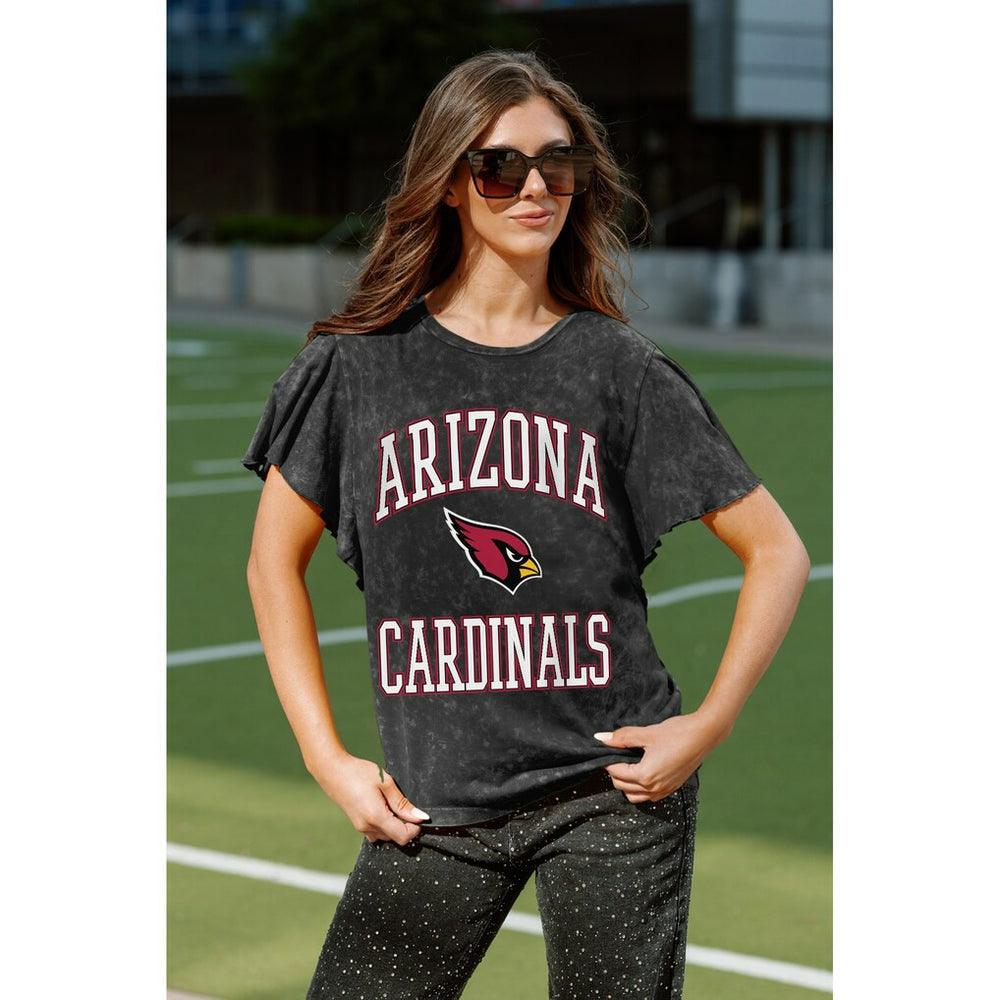 Gameday Couture Women's Relaxed Flutter Sleeve T-Shirt - Arizona Cardinals