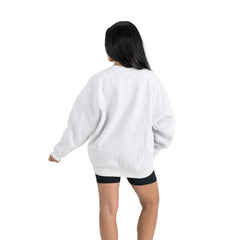 Gameday Couture Women's Traditional Logo Oversized Premium Fleece Pullover Sweatshirt - Seattle Seahawks