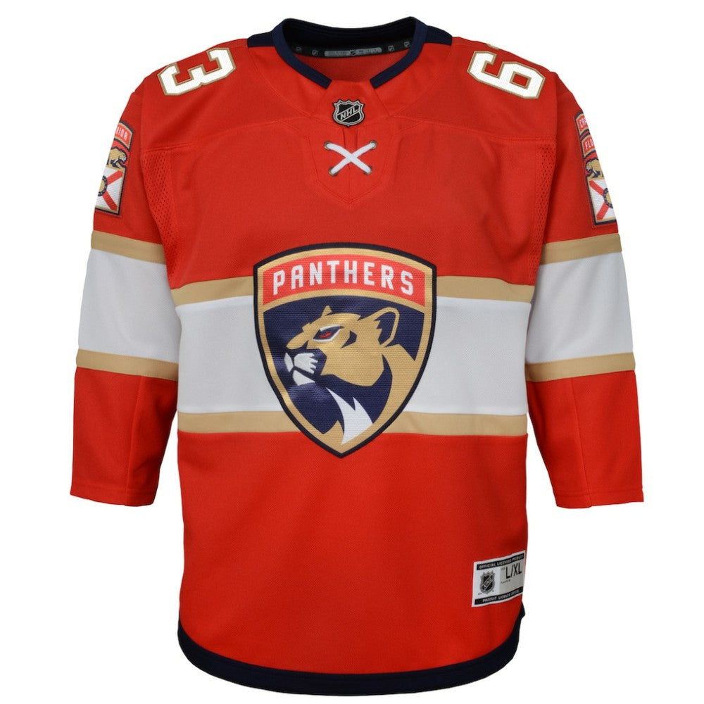 NHL Red Brad Marchand Florida Panthers Outerstuff Youth Premier Player Jersey