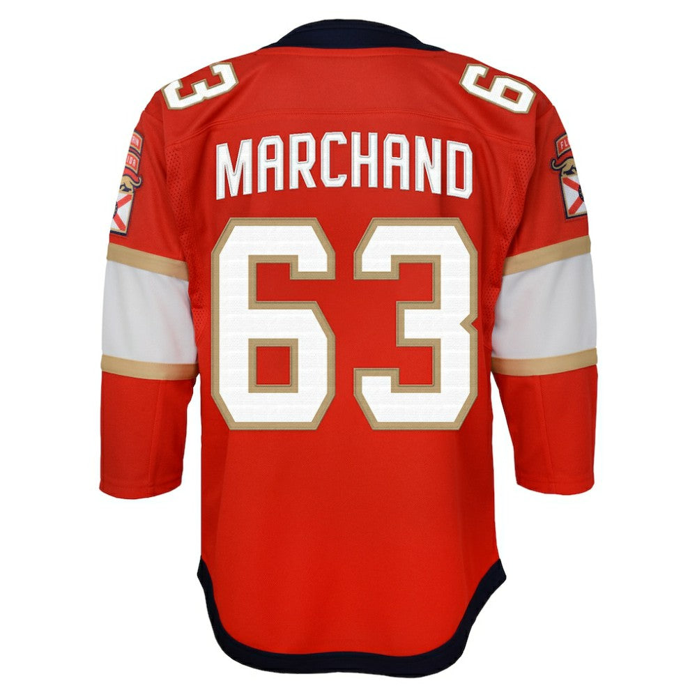 NHL Red Brad Marchand Florida Panthers Outerstuff Youth Premier Player Jersey
