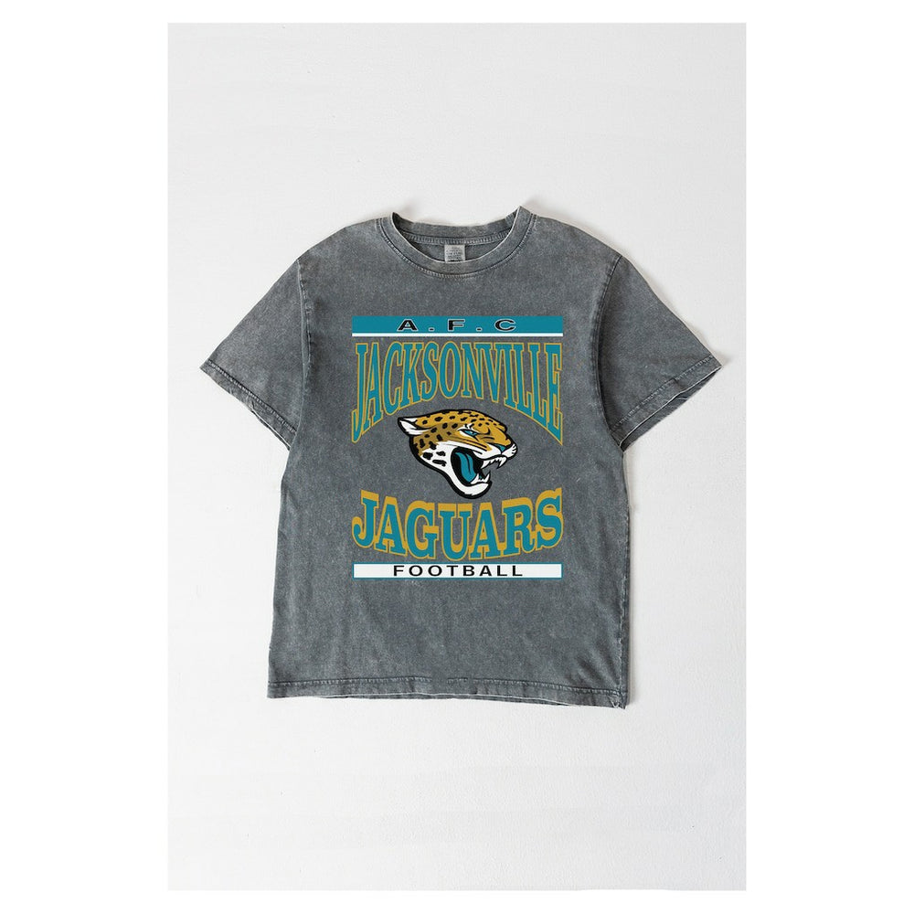 Gameday Couture Women's Oversized Classic Grind Washed T-Shirt - Jacksonville Jaguars