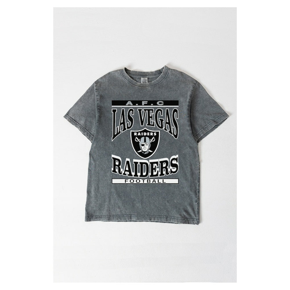 Gameday Couture Women's Oversized Classic Grind Washed T-Shirt - Las Vegas Raiders