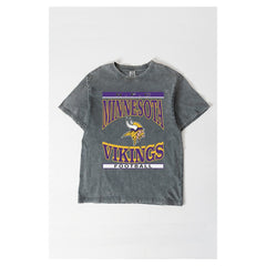 Gameday Couture Women's Oversized Classic Grind Washed T-Shirt - Minnesota Vikings