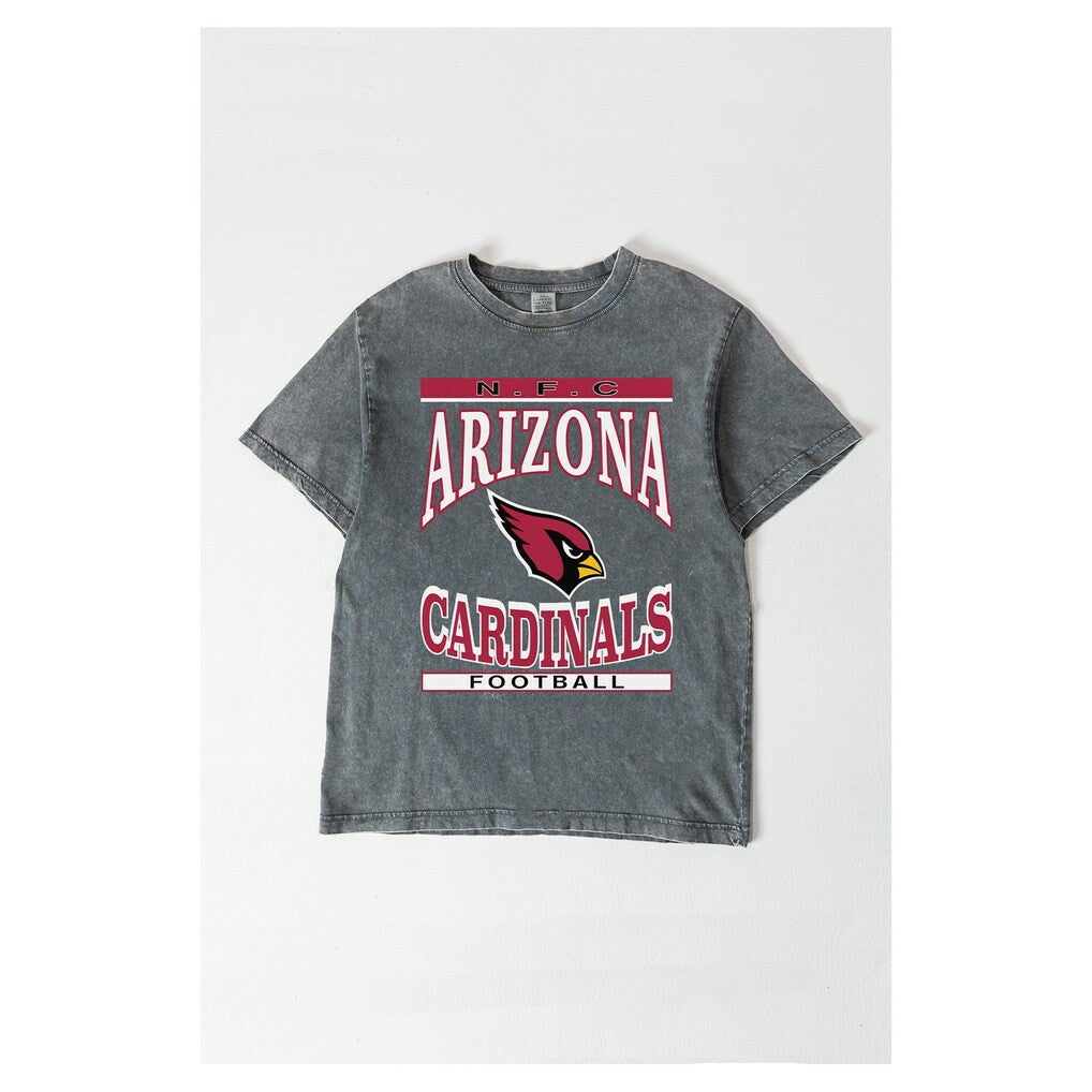 Gameday Couture Women's Oversized Classic Grind Washed T-Shirt - Arizona Cardinals