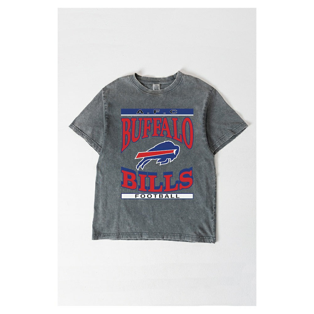 Gameday Couture Women's Oversized Classic Grind Washed T-Shirt - Buffalo Bills