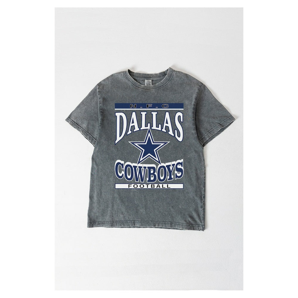 Gameday Couture Women's Oversized Classic Grind Washed T-Shirt - Dallas Cowboys