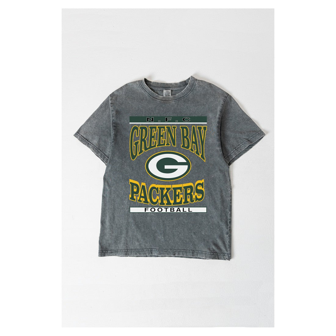 Gameday Couture Women's Oversized Classic Grind Washed T-Shirt - Green Bay Packers