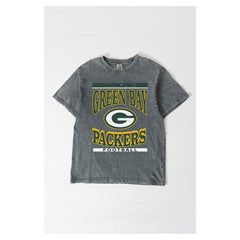 Gameday Couture Women's Oversized Classic Grind Washed T-Shirt - Green Bay Packers